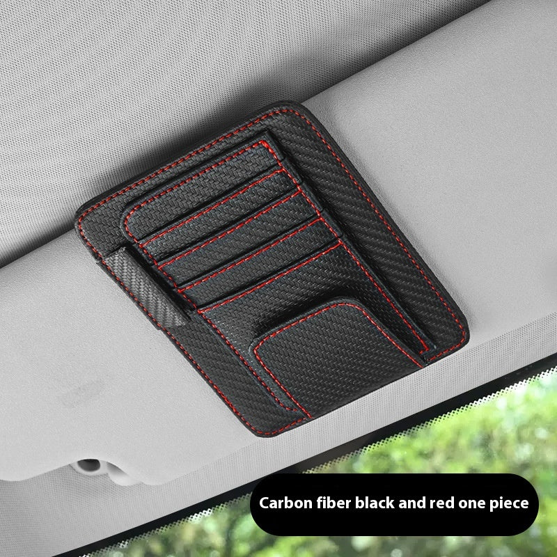 Voiture multifonction Automobile Sun Louver Clip de stockage