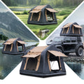 Pliable 2-3 personnes Amphibious Gonflage de voiture Top Tente pour camping Glamping extérieur C