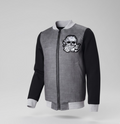 Garçons Veste en coton Zip Up Enfants Casual Coat Printemps Automne Tout-petit 3-7Y