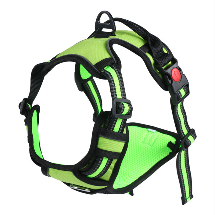 Explosion-proof de laisse pour animaux de compagnie avec harnais réfléchissant