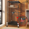 Parrot Cage Splash-proof Maison Villa écologique