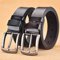 Ceinture en cuir retro-épingle pour hommes