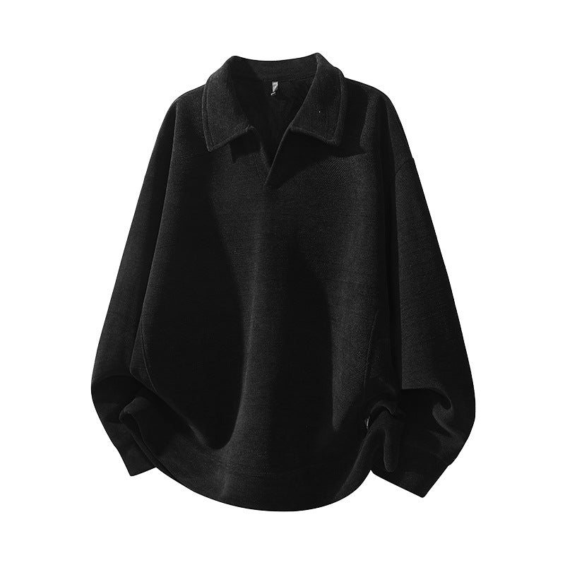 Haut du palonnier occasionnel masculin à manches longues pour l'automne Et l'hiver