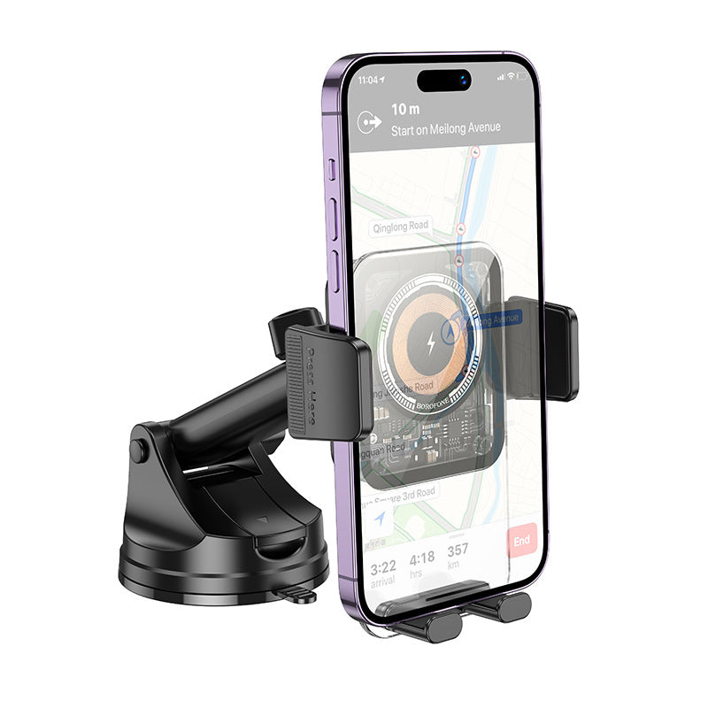 Voiture Mobile Téléphone Bracket magnétique sans fil charge rapide Dashboard fixe support anti-shake