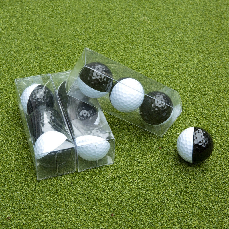 Golf deux tons bi-couche boule de putter pratique