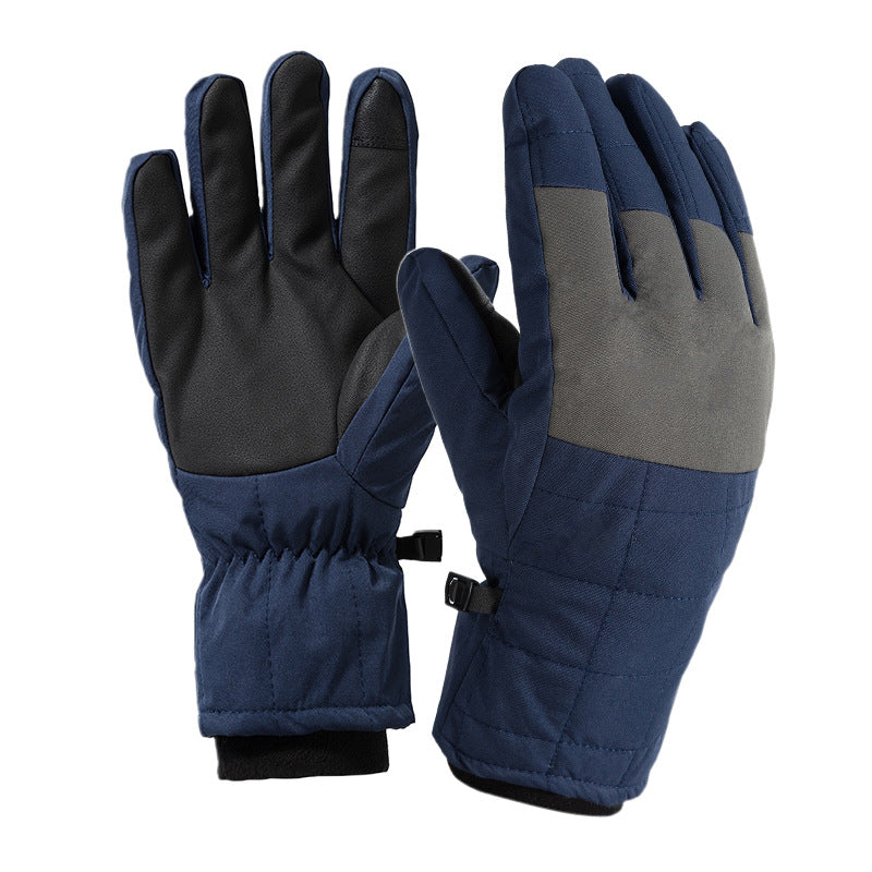 Gants d'écran tactile Hiver Windproof Plus Velvet Gants chauds Ski Outdoor Cycling Gants Ma