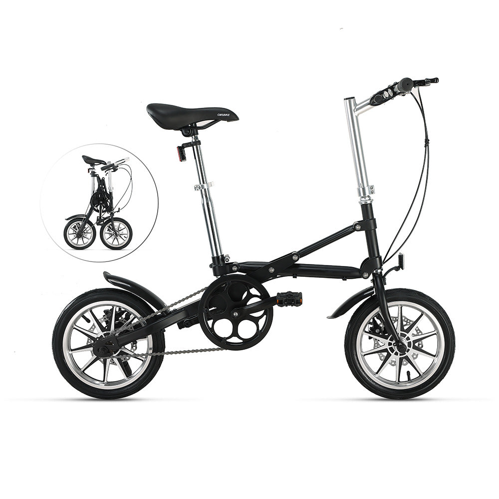 Un deuxième pliage 14 pouces petit vélo super portable