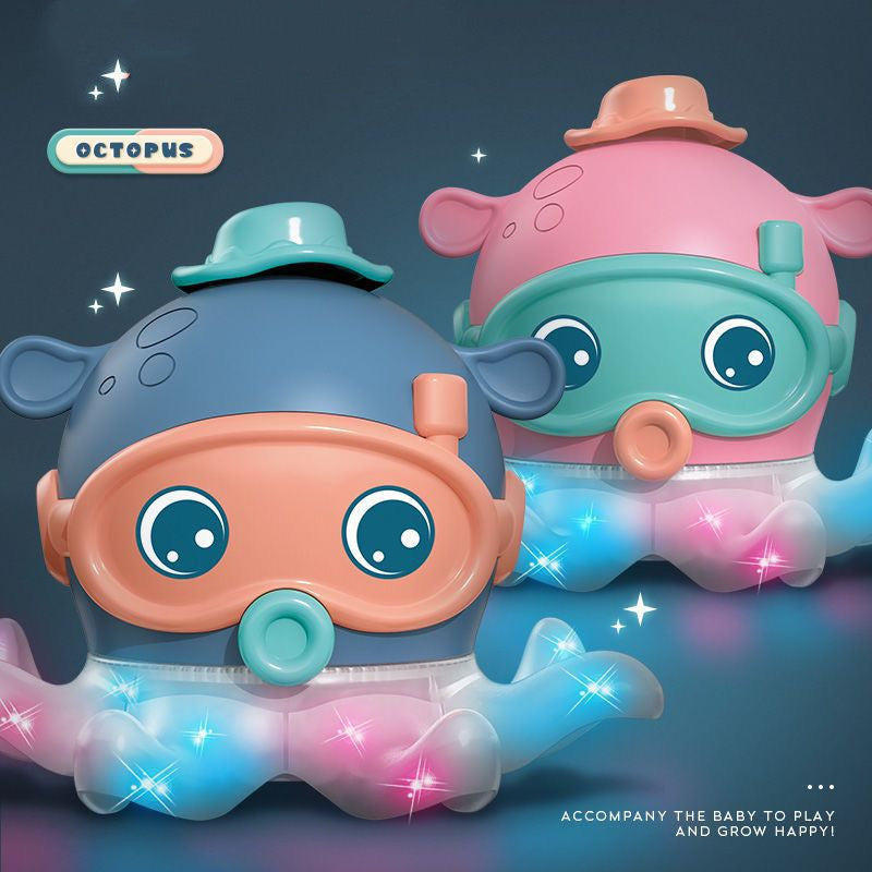 Jouet électrique enfant-parent de boule de blowing suspendu Octopus