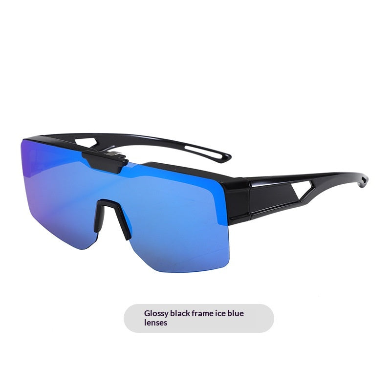 Lunettes de soleil polarisées à clip-on changeantes de couleur