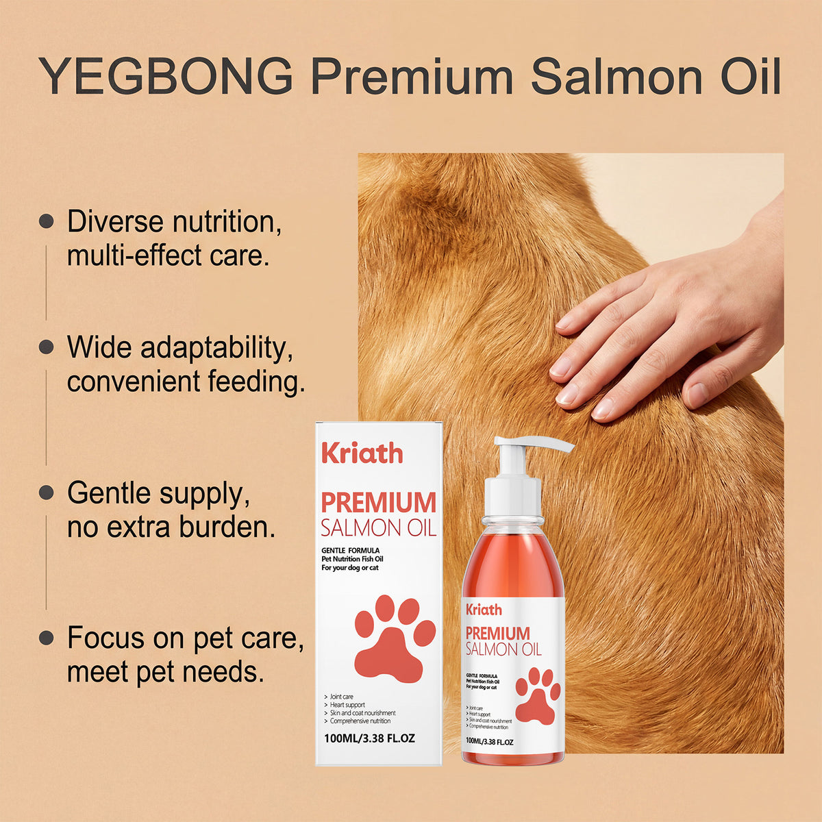 Huile de saumon premium