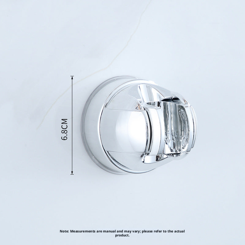 Coupe d'aspiration douche base-argent-ABS+ silicone-1 pièce