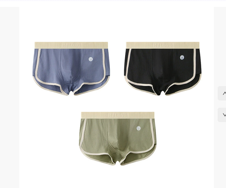 Boxers confortables et respirants simples et à la mode pour hommes
