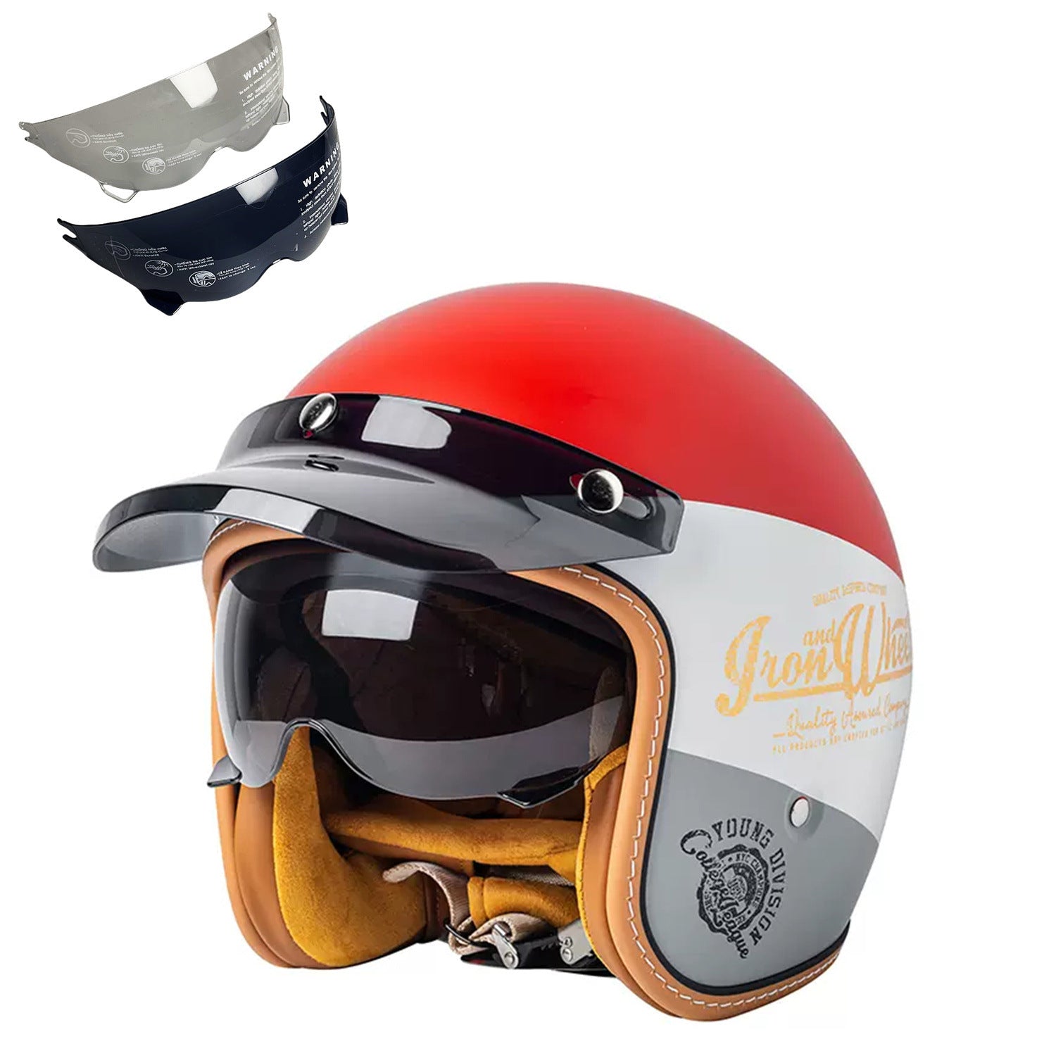Casque d'équitation extérieur rétro pour hommes et femmes