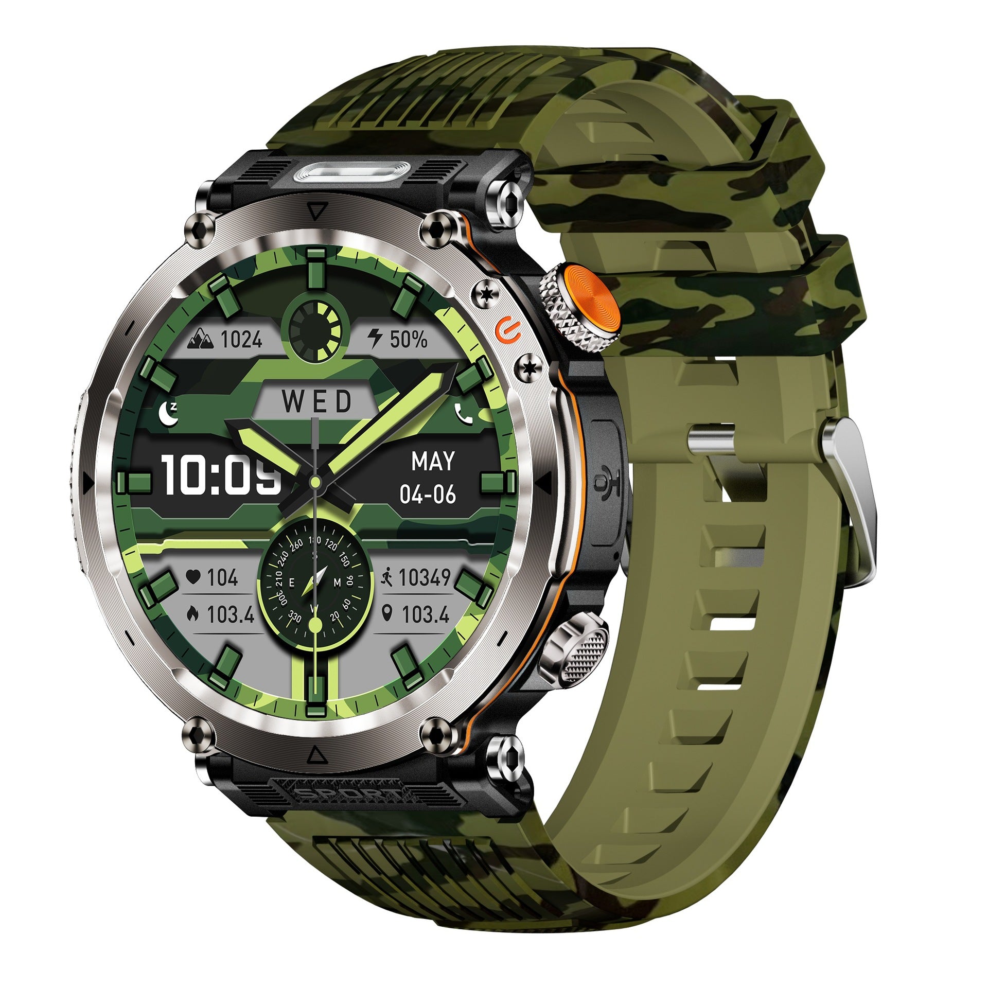 Bestseller HT30 Outdoor Sports Waterproof Bluetooth Appel Message Alertes Lumière LED Illumina