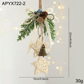 Décorations de Noël Porte suspendu pendentif Bell