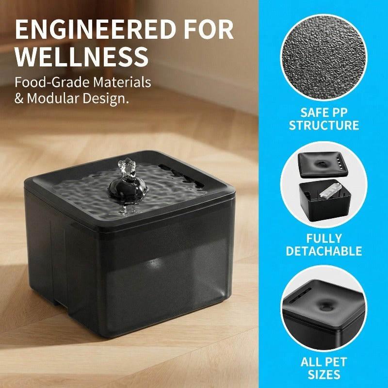 Fontaine de boisson pour animaux de compagnie ultra silencieux