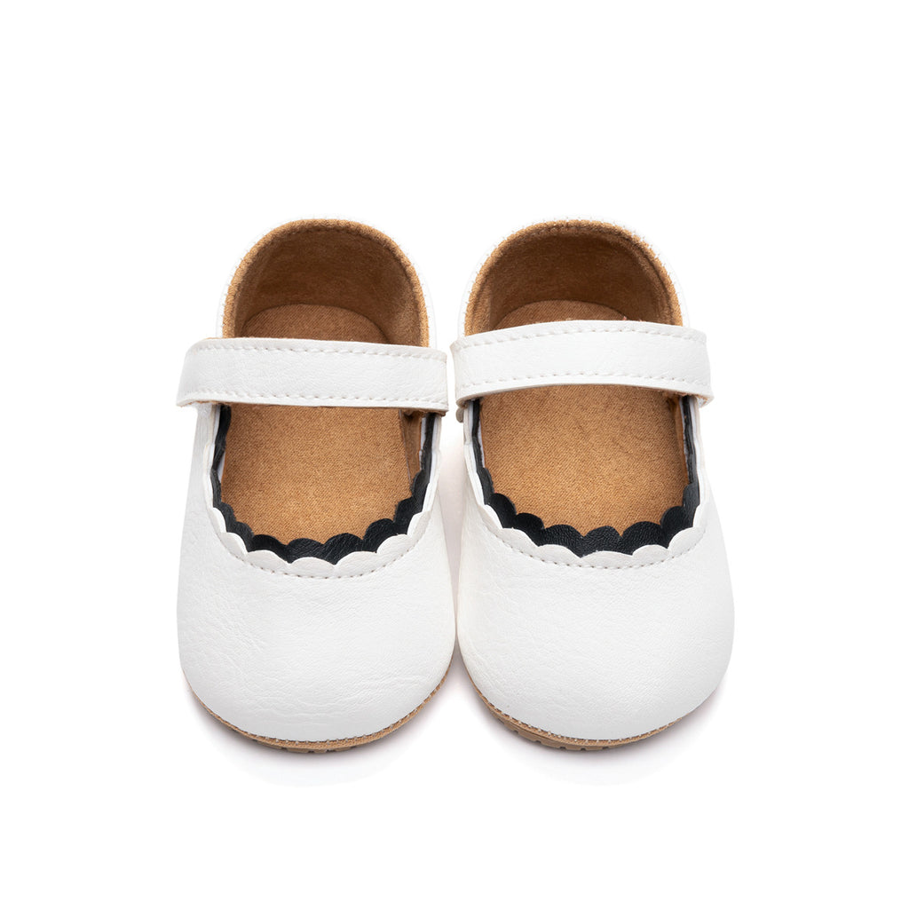 Bébé fille artificielle PU chaussures pour enfants