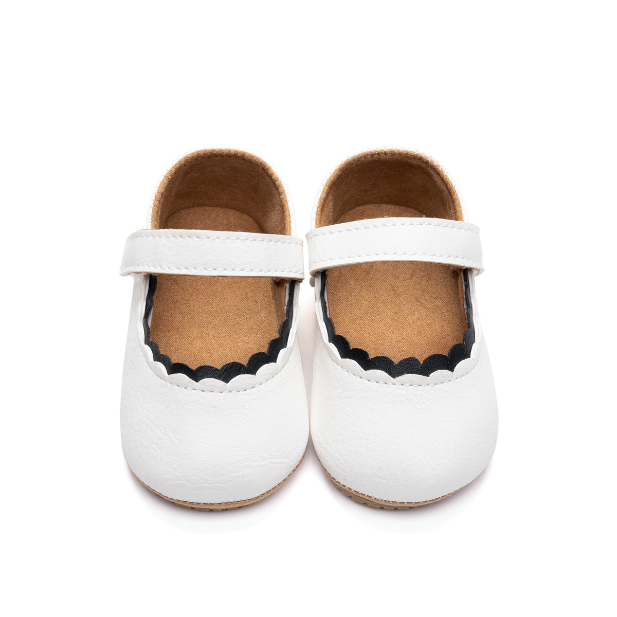 Bébé fille artificielle PU chaussures pour enfants