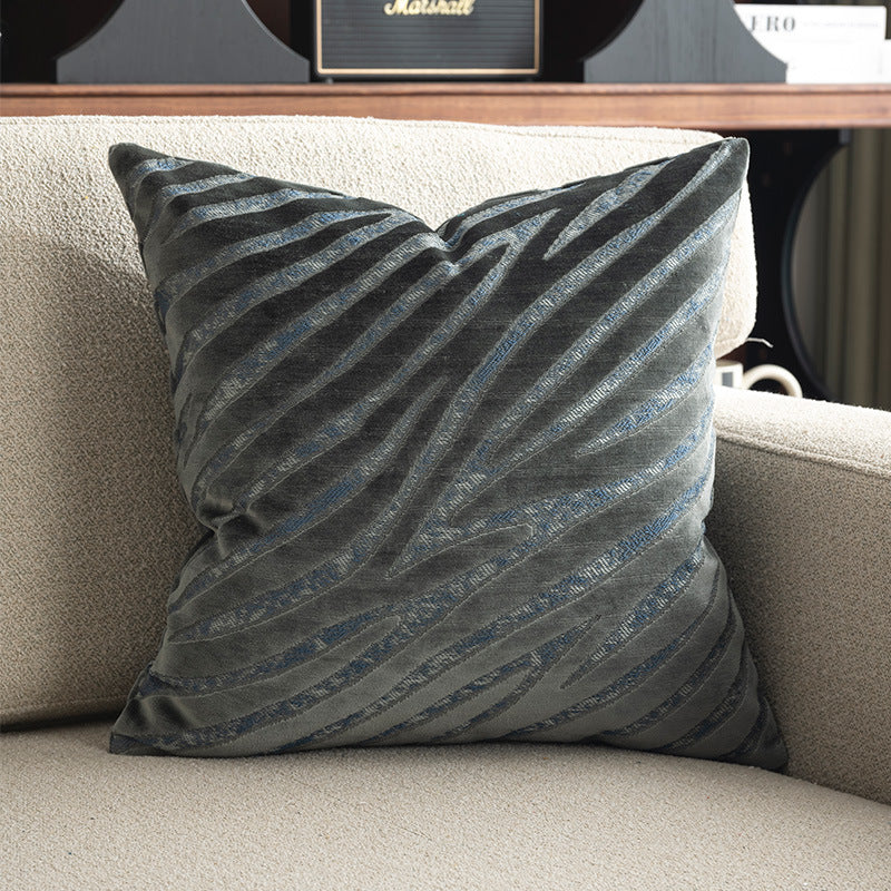 Coussin de canapé géométrique de luxe abordable Jetez l'oreiller et la couverture de dossier