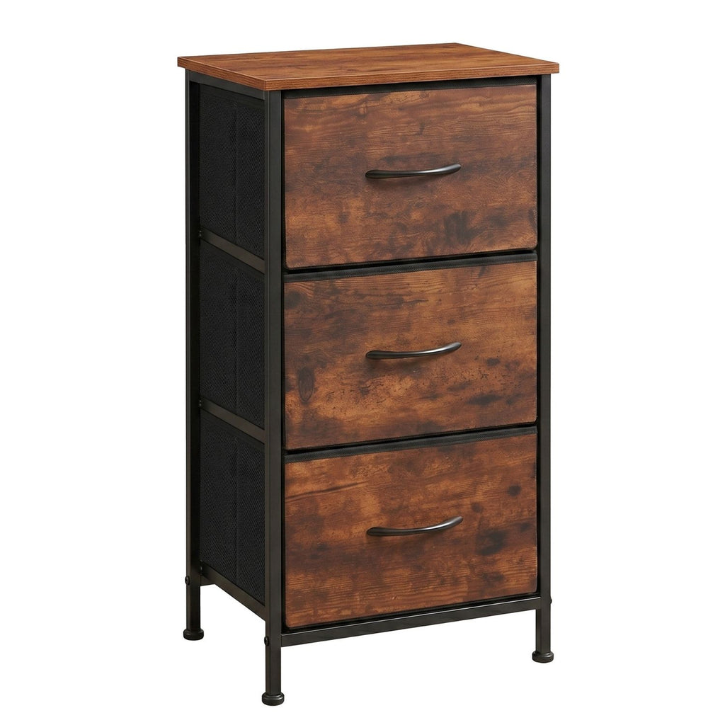 Dressing de tiroir en tissu 3-Tier