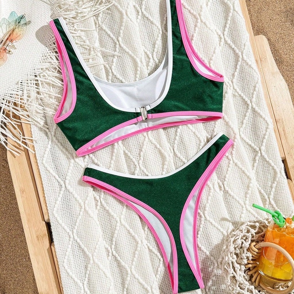 Maillots de bain de plage de style Split Bikini