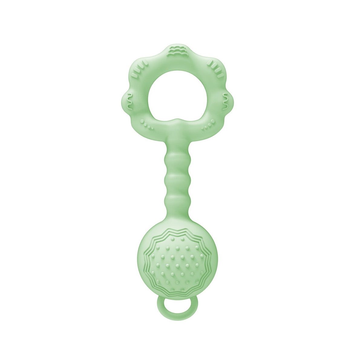 Baby Teether Silicone Rattle Can Make Sound Teether Toys Baby Teether Stick Handbell