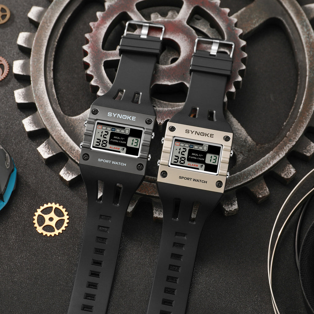 Homme en alliage de sport Smartwatch avec un grand affichage et un design résistant à l'eau