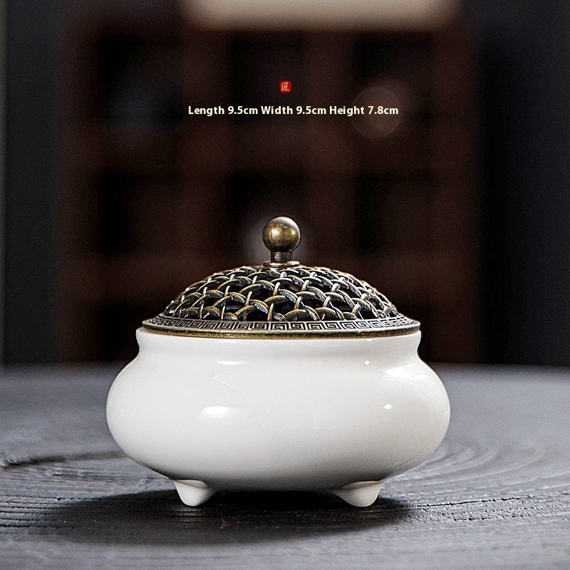 Zen Retro Encens céramique brûleur d'encens brûleur