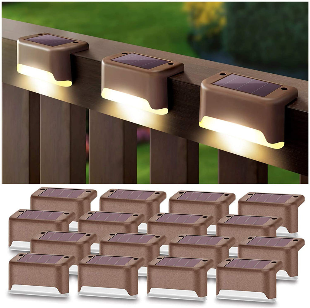 Solar Step Light Outdoor Garden Light Night Light LED Guide Light Ladder Stair Light Balco