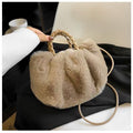 Sac en nuage plié à la main inspiré de Mink avec sensation haut de gamme