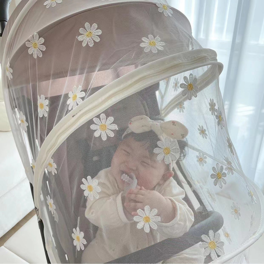 Infantile Mosquito Net Poussette pour bébé universelle de type complet respirant