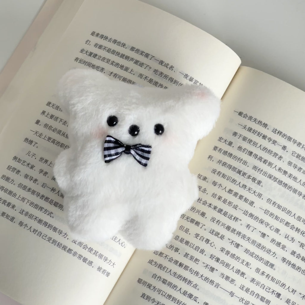 Mignon petit ours peluche charme lapin porte-clés filles sac pendentif