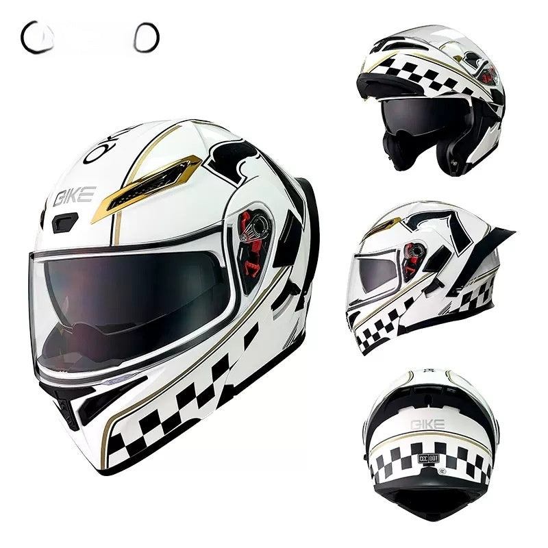 Personnalisé Big Tail Knight Sécurité Quatre saisons Casque universel