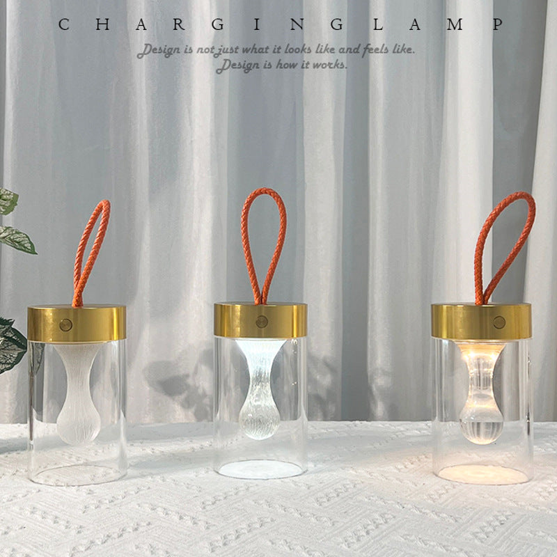 Stalactite Eau Drop Charging Portable Outdoor Camping Night Light