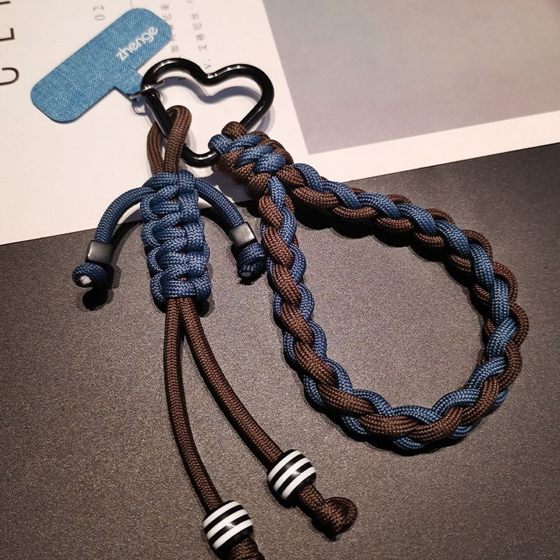 Solidly Woven Friendship Knot Voyage en plein air Téléphone Lanyard
