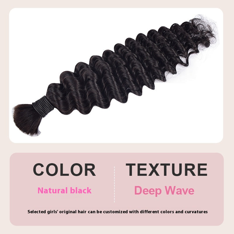 Deep Wave femmes extension cheveux vrac