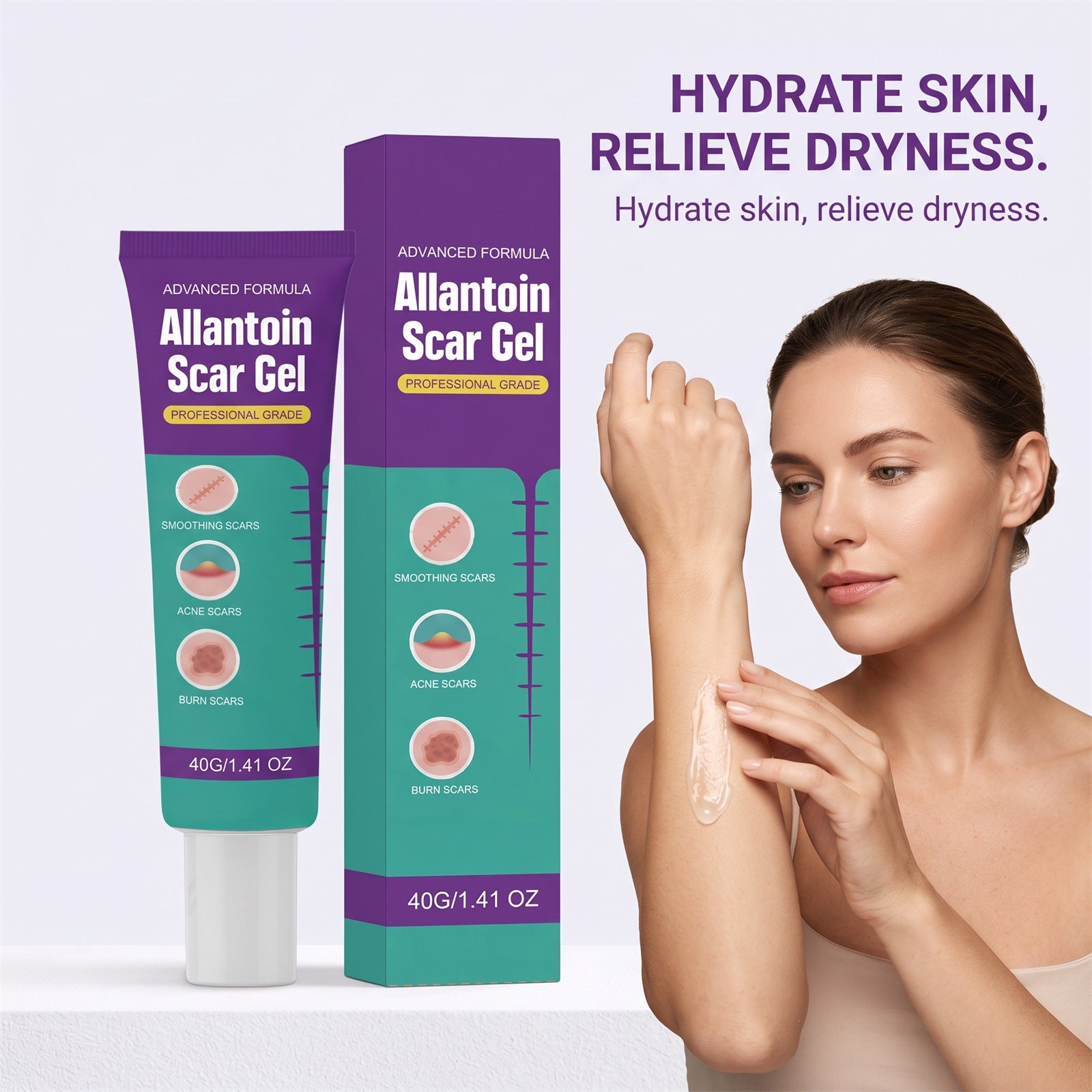 Gel de Soin Radiant avec Extrait de Centella Asiatica