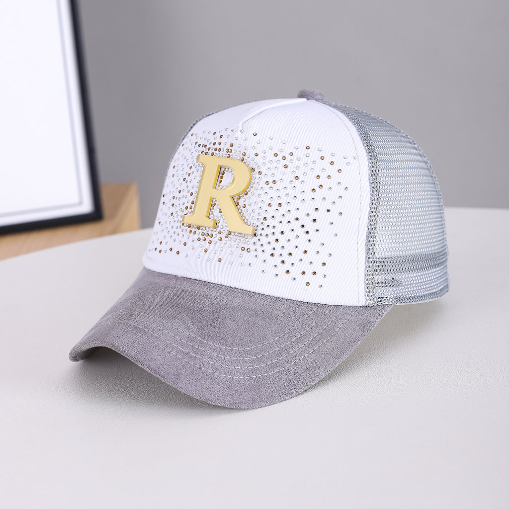 Casquette de baseball respirante multicolore pour femmes d'été