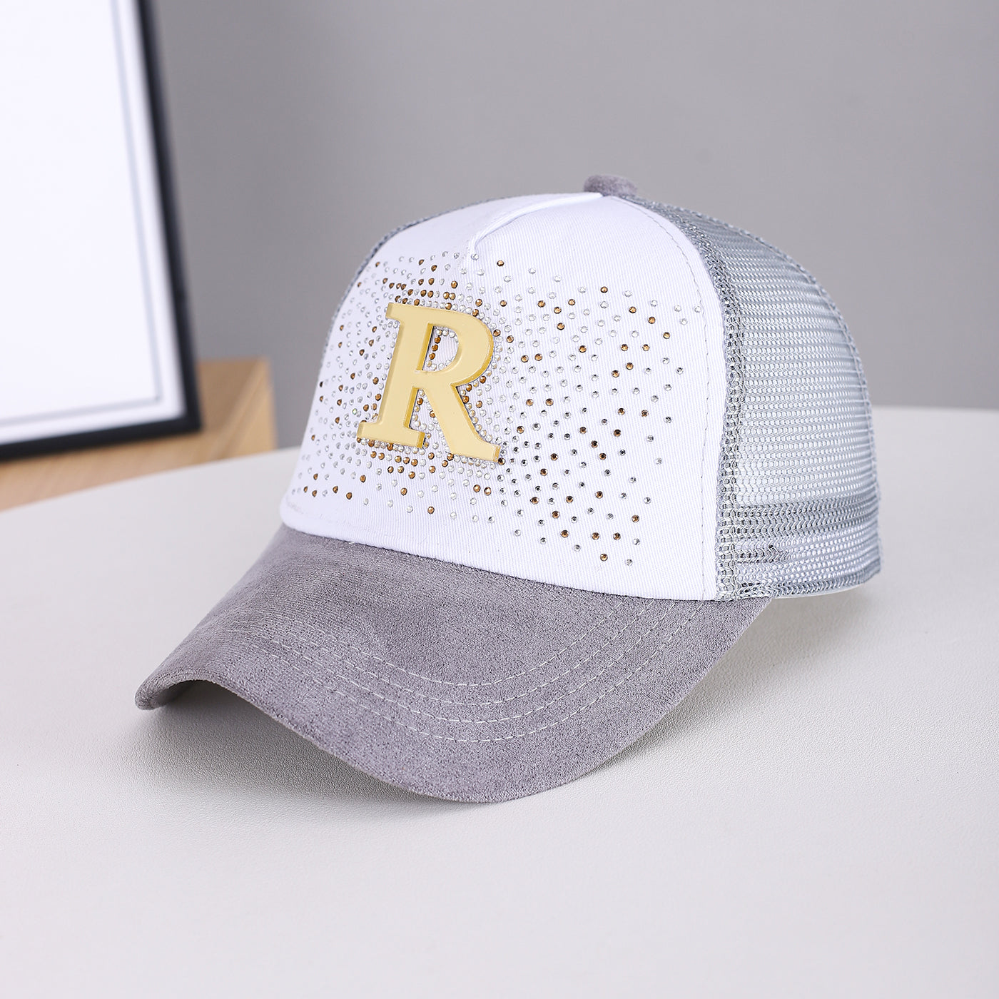 Casquette de baseball respirante multicolore pour femmes d'été