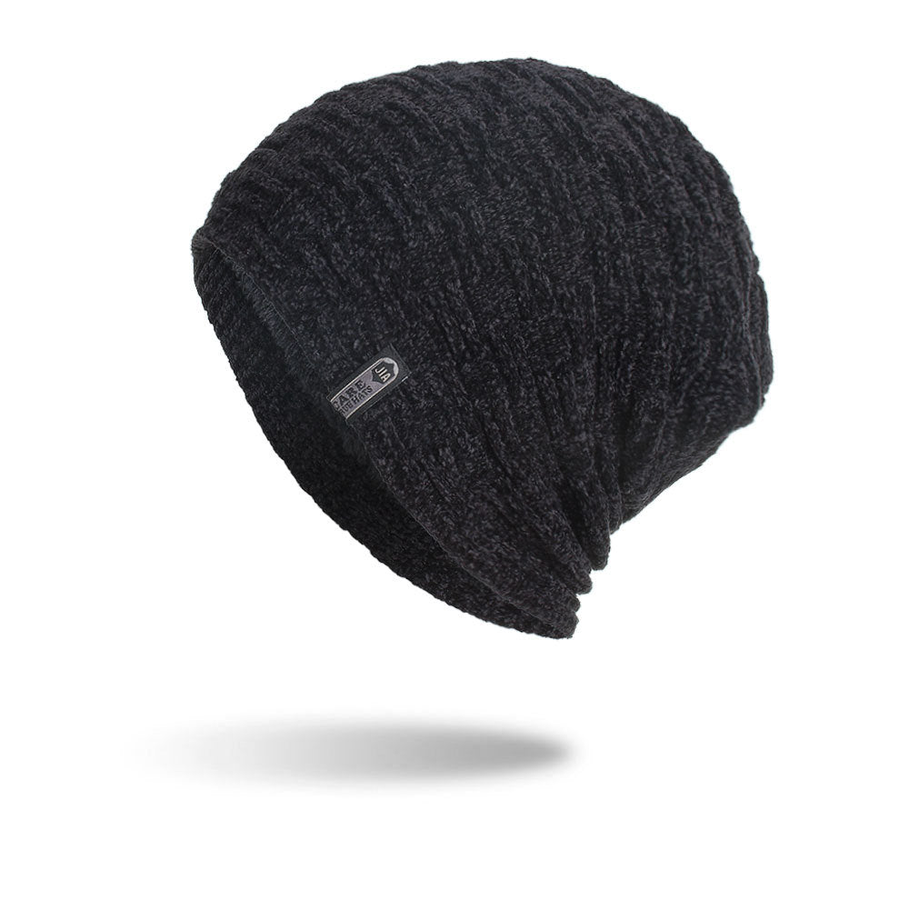 Chapeau de vêtements à motif horizontal et vertical