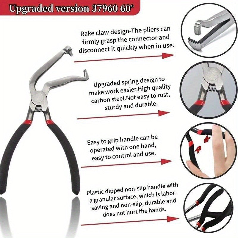 3x Connecteur électrique Déconnecter pinces pour voitures Automotive Plug Removal Tool