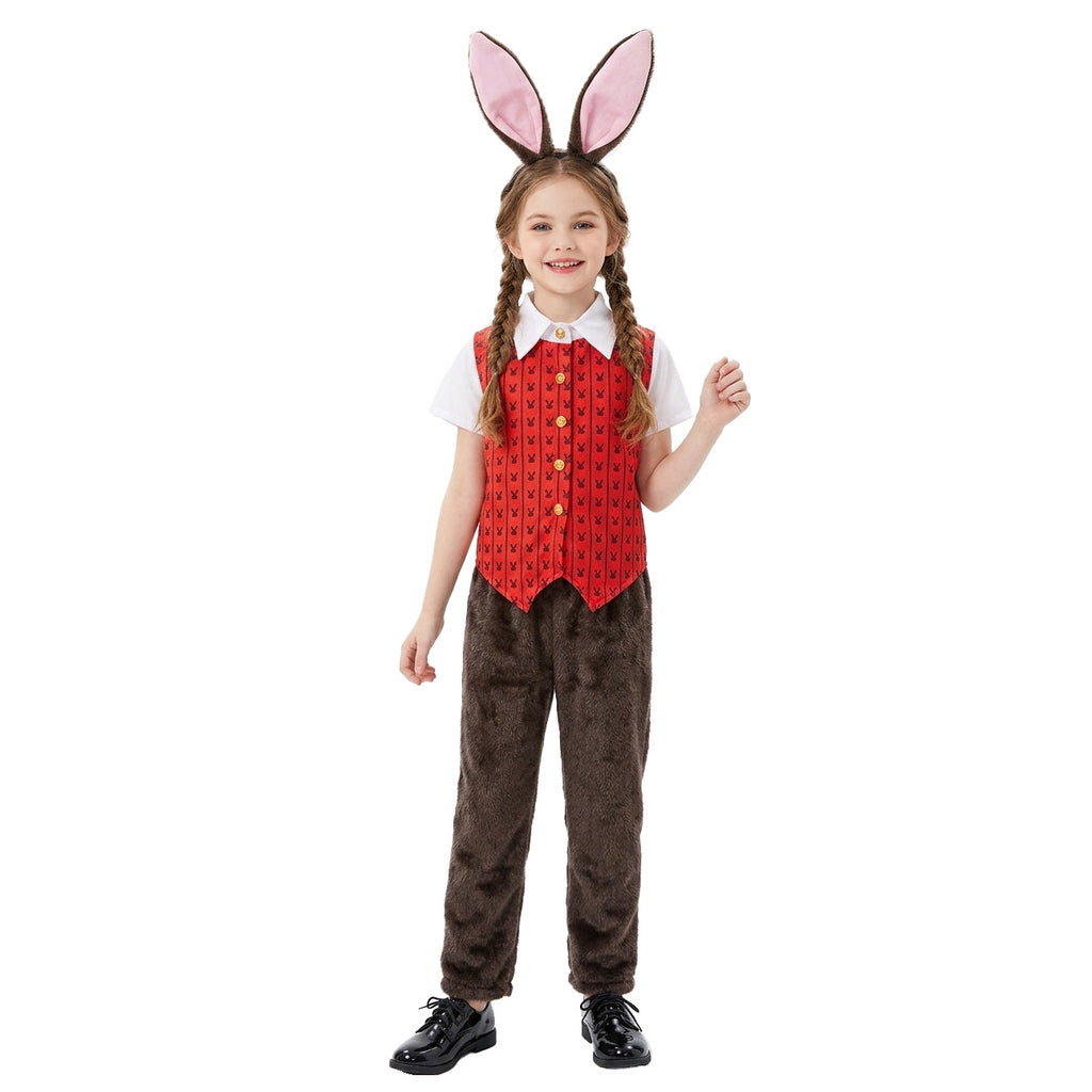 Jeux de rôle costume maternelle jouer Halloween Rabbit scène Outfit