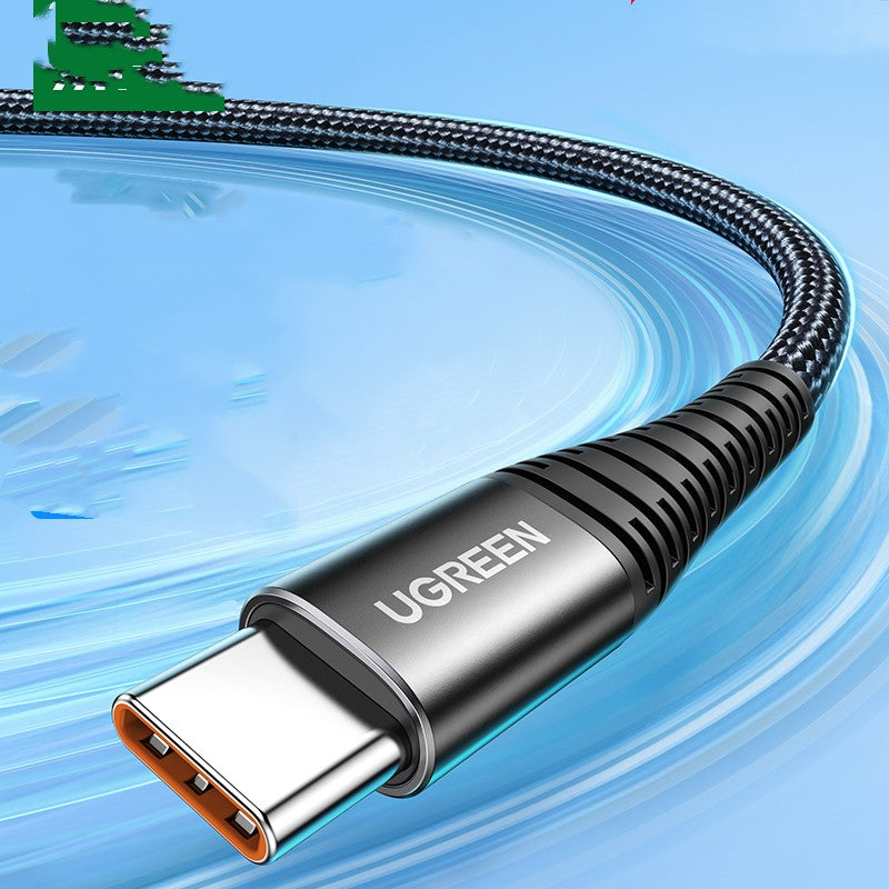 Câble de données tressé de charge rapide de téléphone mobile