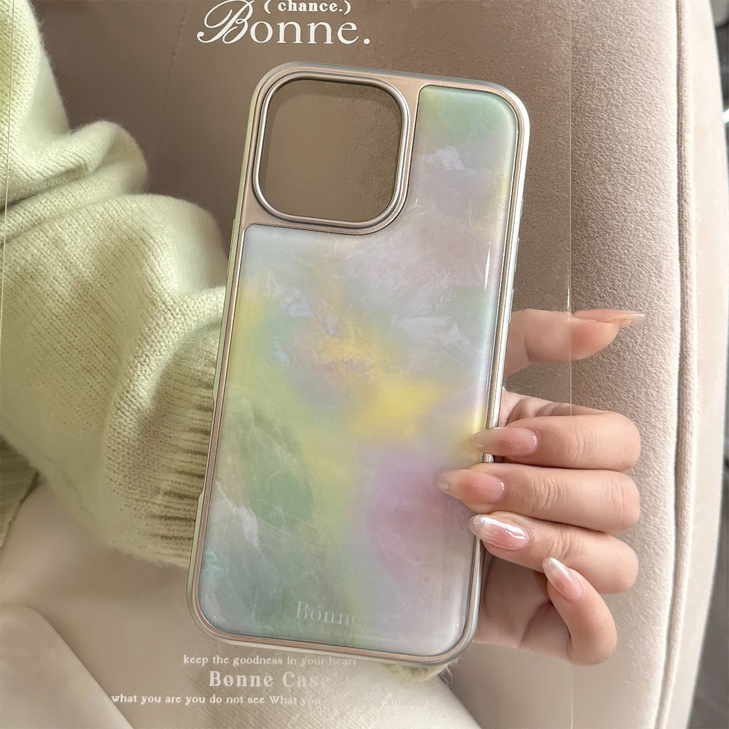 Cas de téléphone tout compris Epoxy Marbling