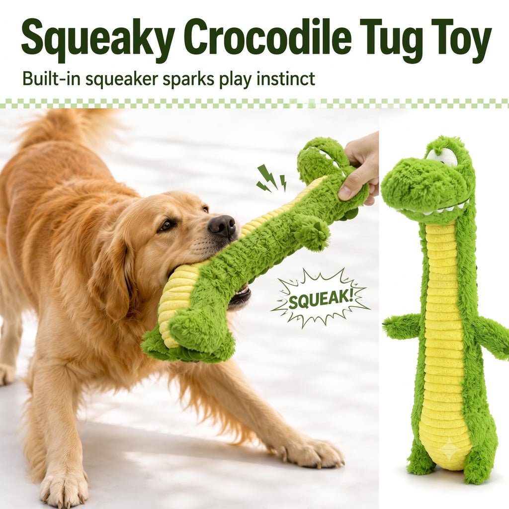 Jouet en peluche de chien squeaky