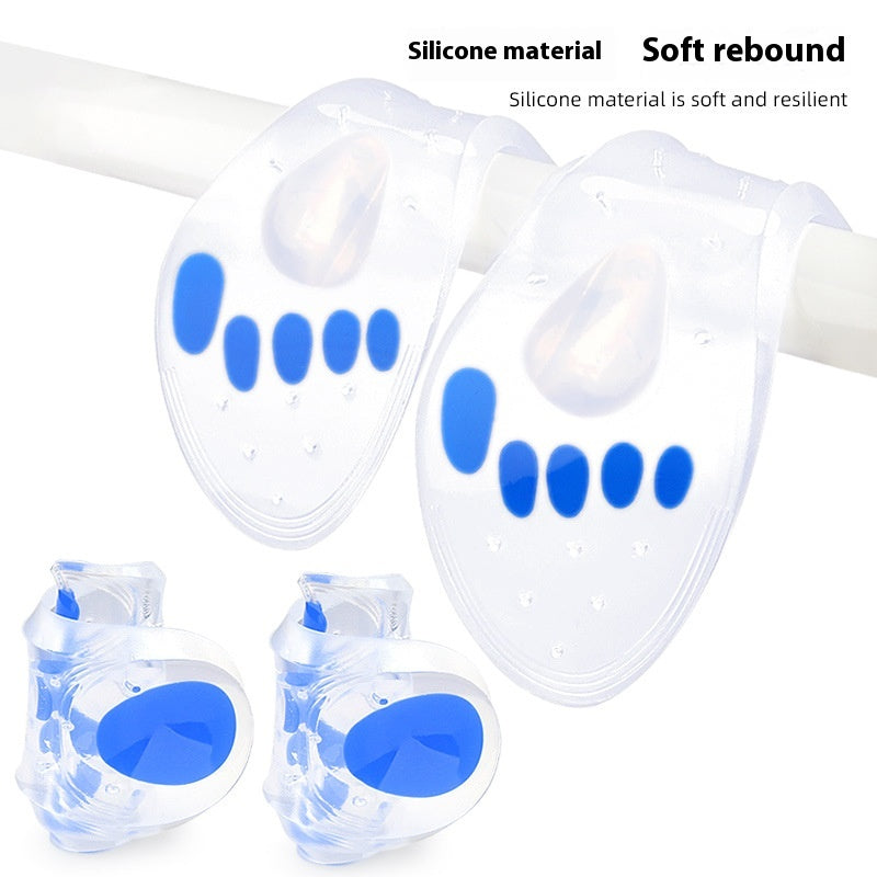 Silicone Soft Shock Absorption Souple Pression Sports Loisirs Semelle intérieure