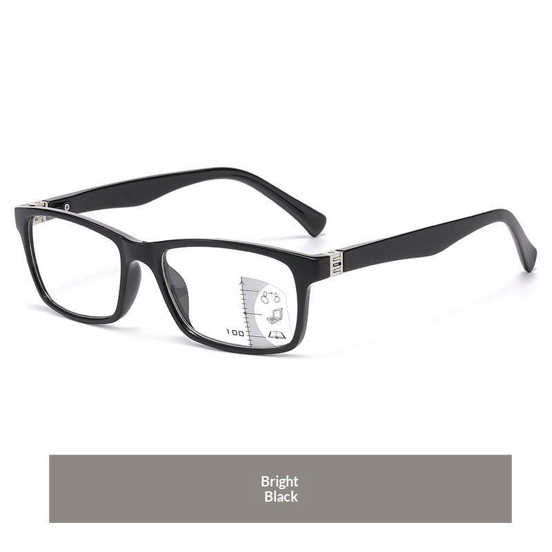 Verres de lecture de blocage multifocal bleu
