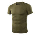 T-shirt casual à col d'équipage pour hommes