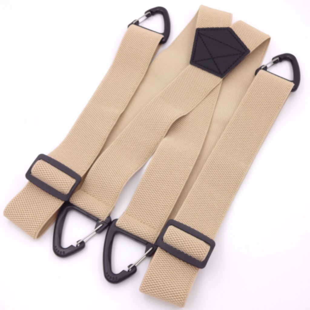 Boucle en plastique 4-hook Britishstyle Unisex X bracelet Suspenders 4 Cm WideVintage élastique Brac