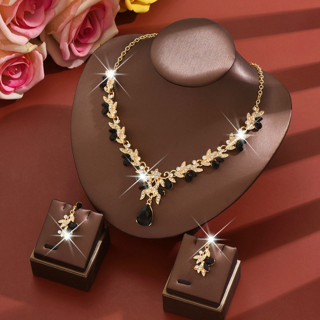 Bijoux de mariée Collier et boucles d'oreilles